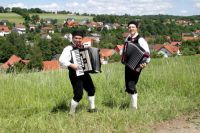 HVO-Musikanten Meik Ommert und Reinhold Burkard